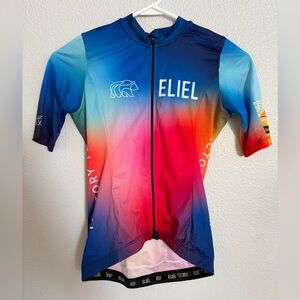 Eliel women’s cycling jersey + gloves